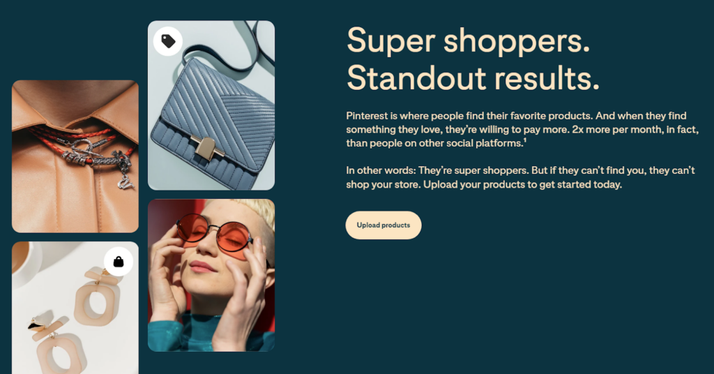 Pinterest Shopping - social commerce's popularity
