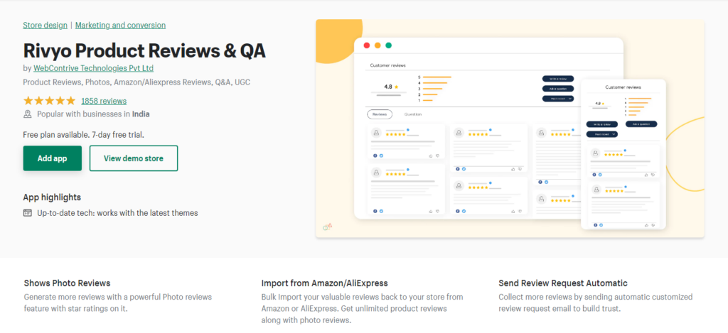 Rivyo Product Reviews & QA
