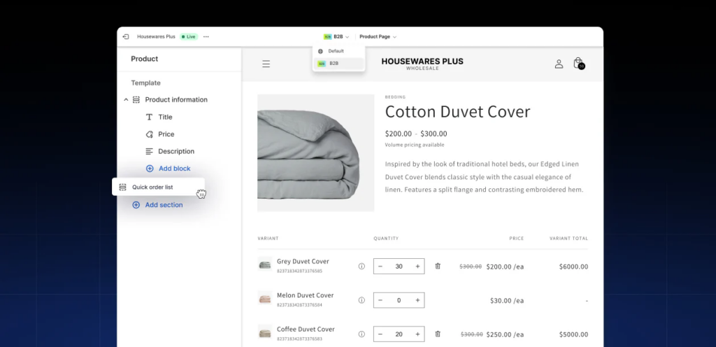 Shopify’s new storefront contextualization